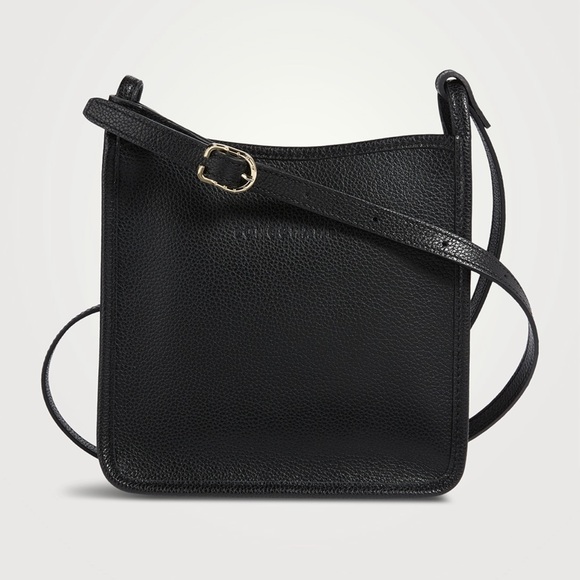Longchamp Small Le Foulonné Leather Crossbody Bag - Picture 1 of 14